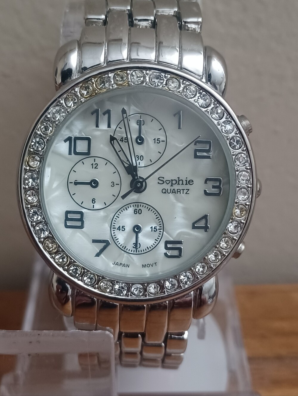 Ladies Sophie Quartz Silver Tone Quartz Watch